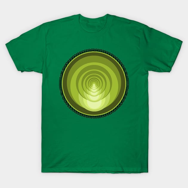 Green target T-Shirt by Dauri_Diogo